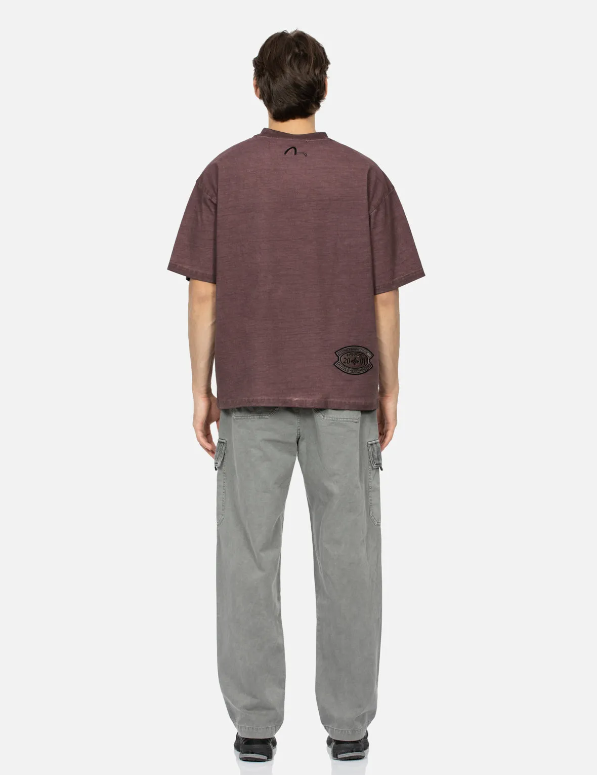 SPRING/ SUMMER COLLECTION 2025 Tie-Dye Washed E_x001F_ffect Loose Fit T-shirt