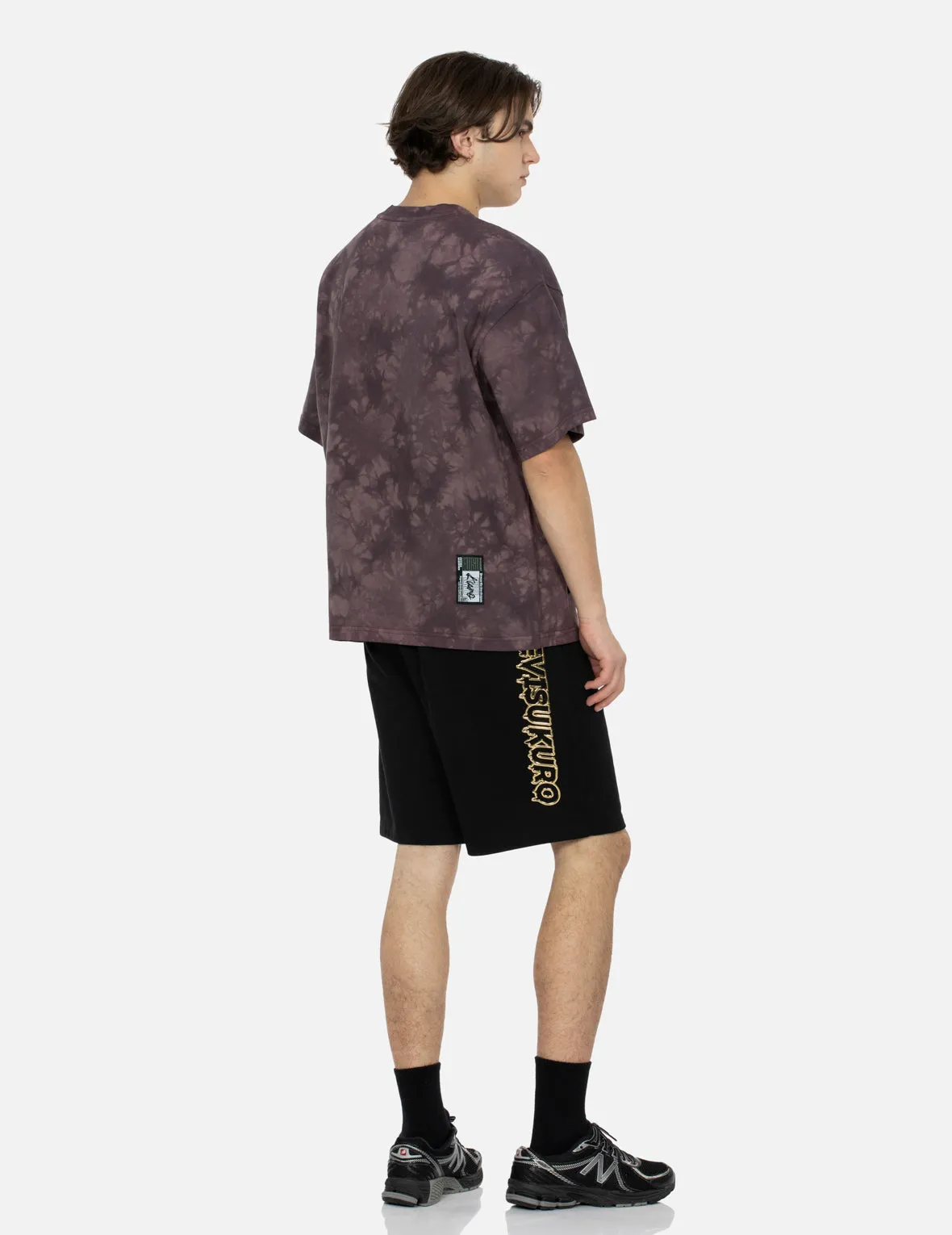 SPRING/ SUMMER COLLECTION 2025 Tie-Dye with Seagull Embroidery Loose Fit T-Shirt