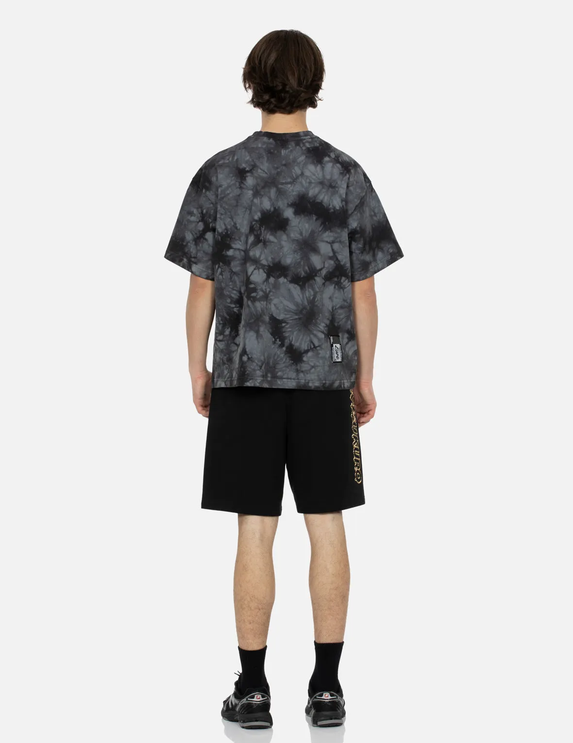 SPRING/ SUMMER COLLECTION 2025 Tie-Dye with Seagull Embroidery Loose Fit T-Shirt