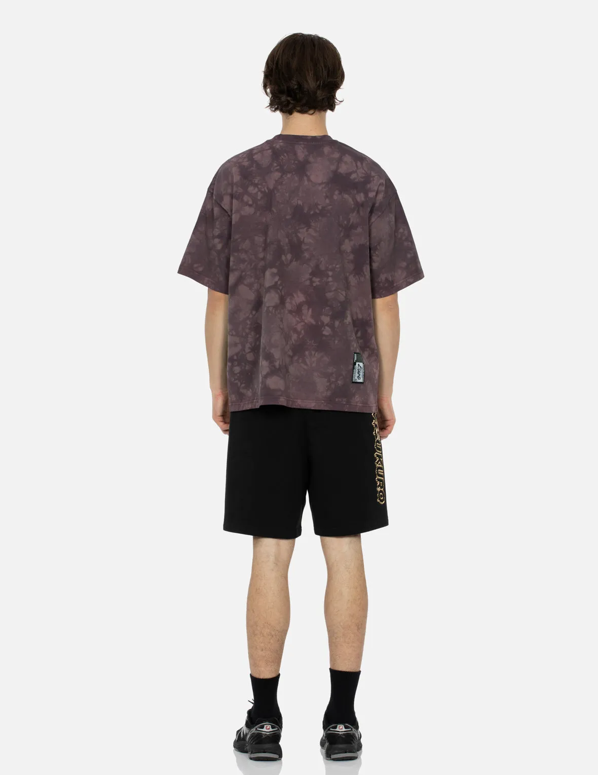 SPRING/ SUMMER COLLECTION 2025 Tie-Dye with Seagull Embroidery Loose Fit T-Shirt