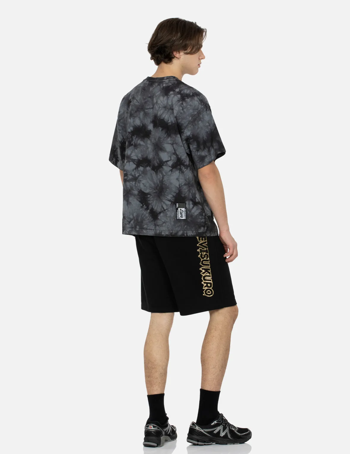 SPRING/ SUMMER COLLECTION 2025 Tie-Dye with Seagull Embroidery Loose Fit T-Shirt