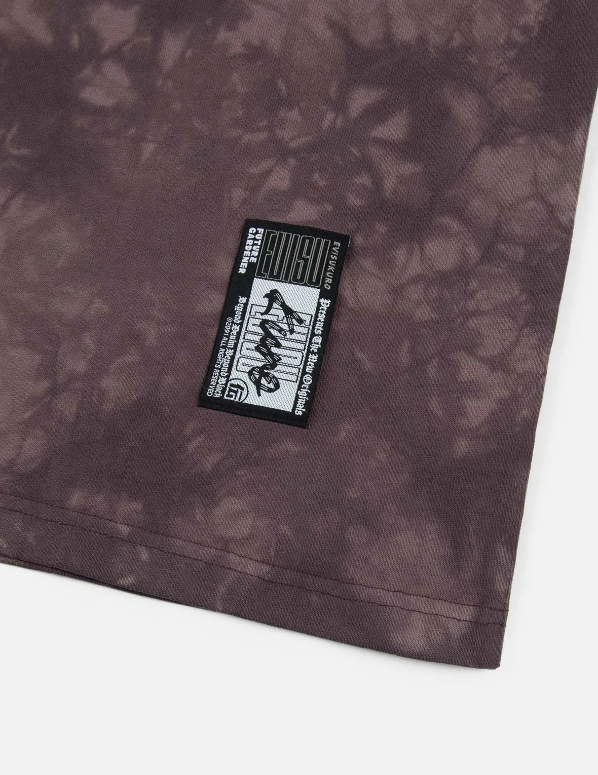 SPRING/ SUMMER COLLECTION 2025 Tie-Dye with Seagull Embroidery Loose Fit T-Shirt