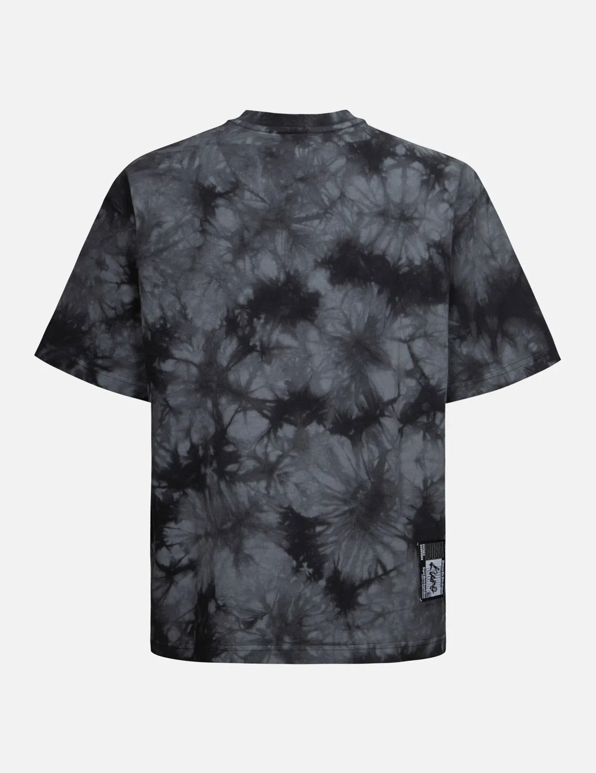 SPRING/ SUMMER COLLECTION 2025 Tie-Dye with Seagull Embroidery Loose Fit T-Shirt