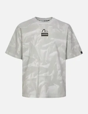 SPRING/ SUMMER COLLECTION 2025 Tie-Dye with Seagull Loose Fit T-shirt