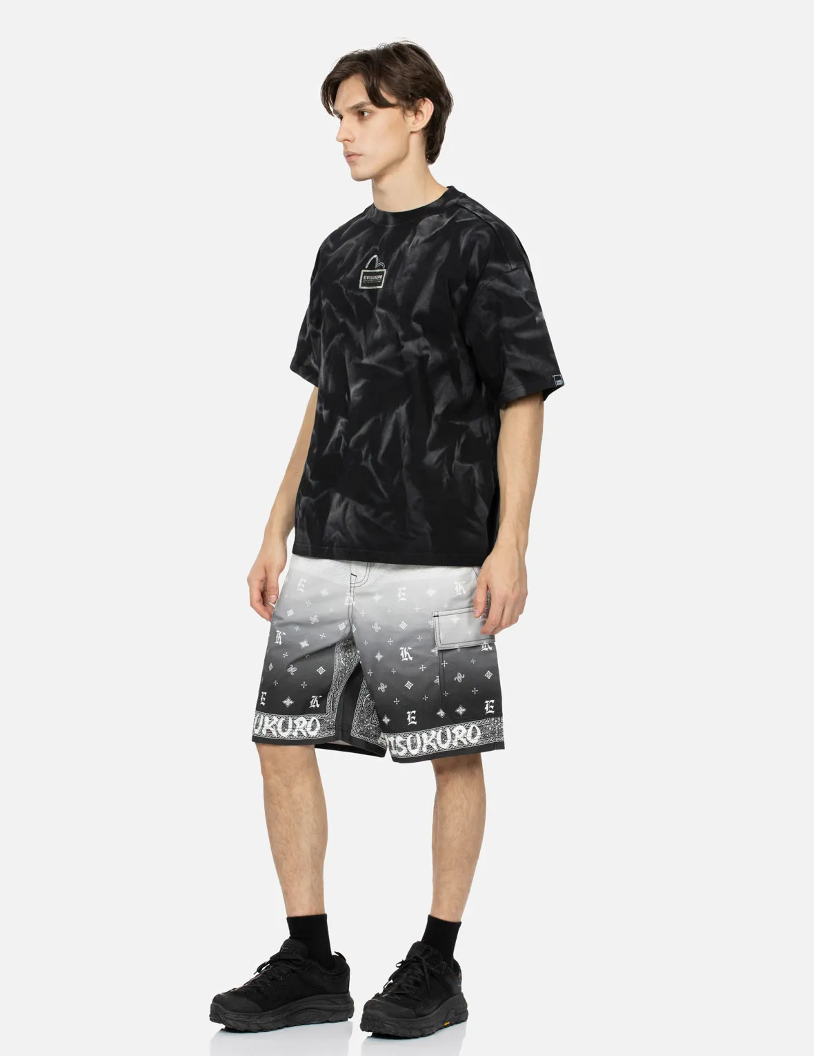SPRING/ SUMMER COLLECTION 2025 Tie-Dye with Seagull Loose Fit T-shirt