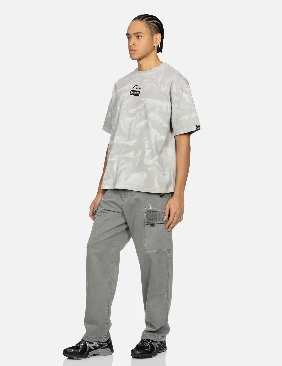 SPRING/ SUMMER COLLECTION 2025 Tie-Dye with Seagull Loose Fit T-shirt
