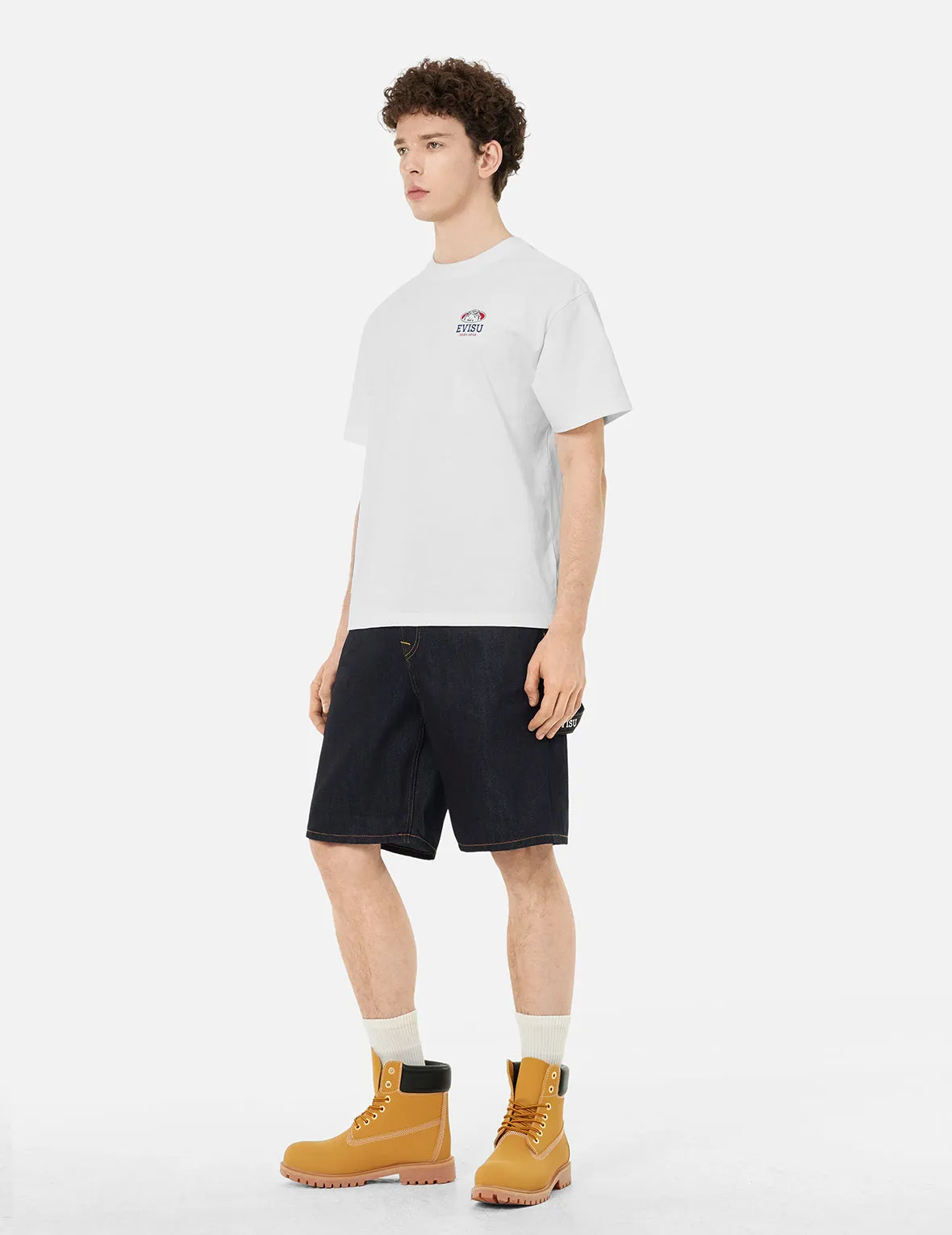 SPRING/ SUMMER COLLECTION 2025 Twisted Rope and Daicock Anchor Print Relax Fit T-shirt
