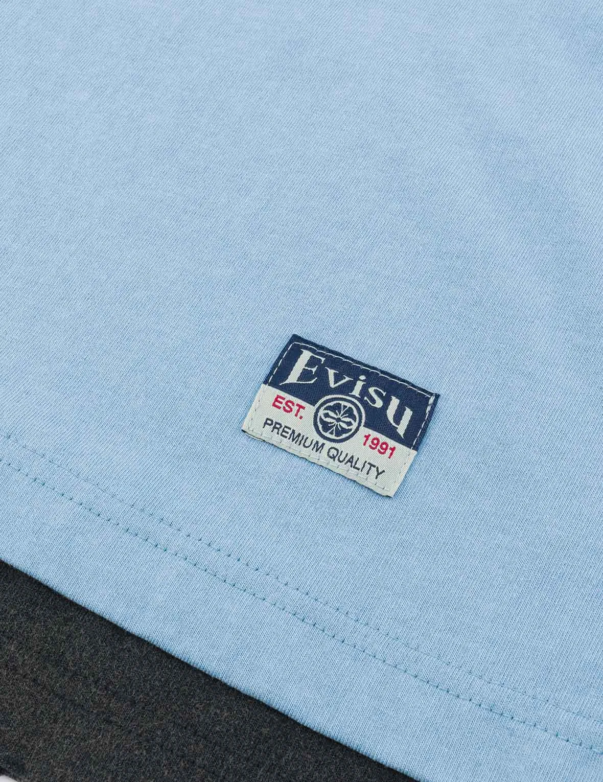 SPRING/ SUMMER COLLECTION 2025 Washed 2-in-1 Oversized T-shirt
