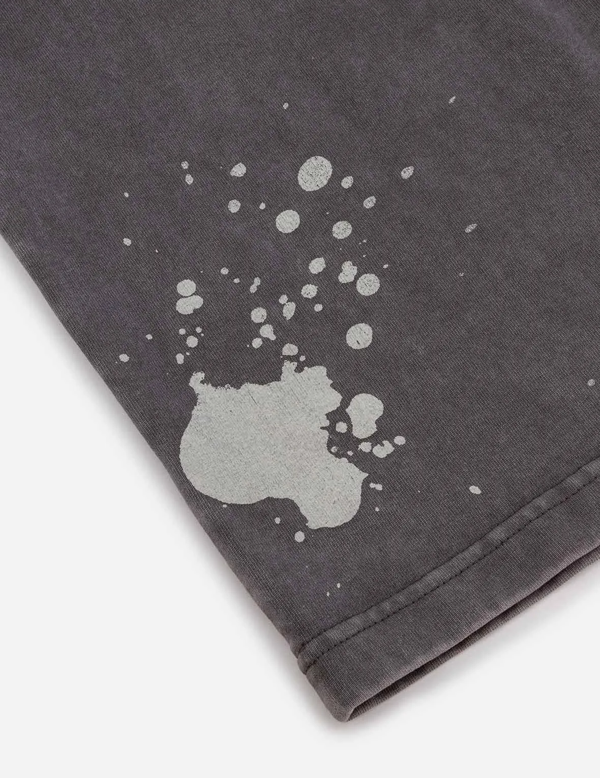 SPRING/ SUMMER COLLECTION 2025 Washed Logo Embroidery and Print Loose Fit T-shirt