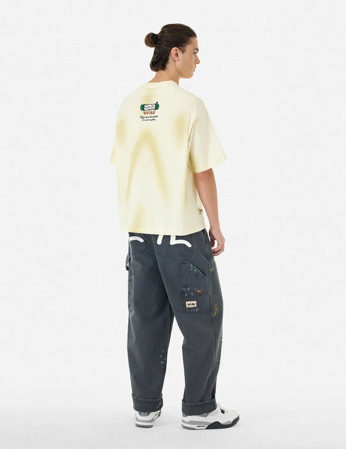 SPRING/ SUMMER COLLECTION 2025 Washed Virtual Vacation Print Relax Fit T-shirt