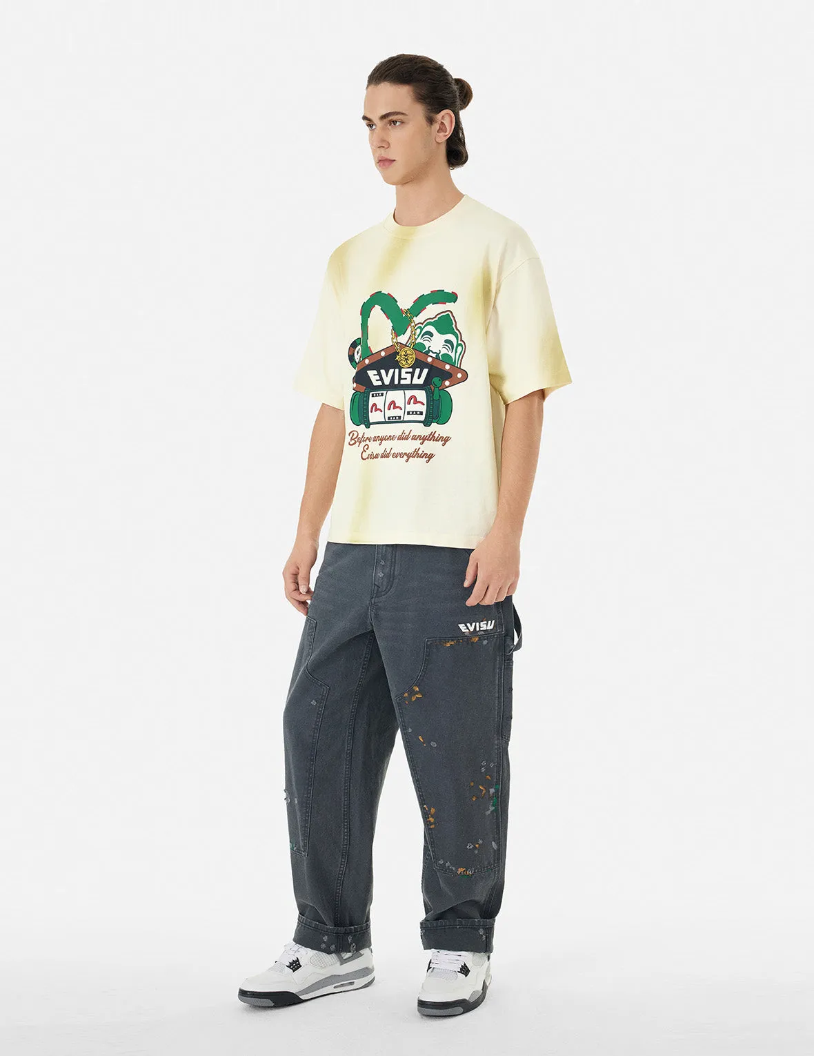 SPRING/ SUMMER COLLECTION 2025 Washed Virtual Vacation Print Relax Fit T-shirt