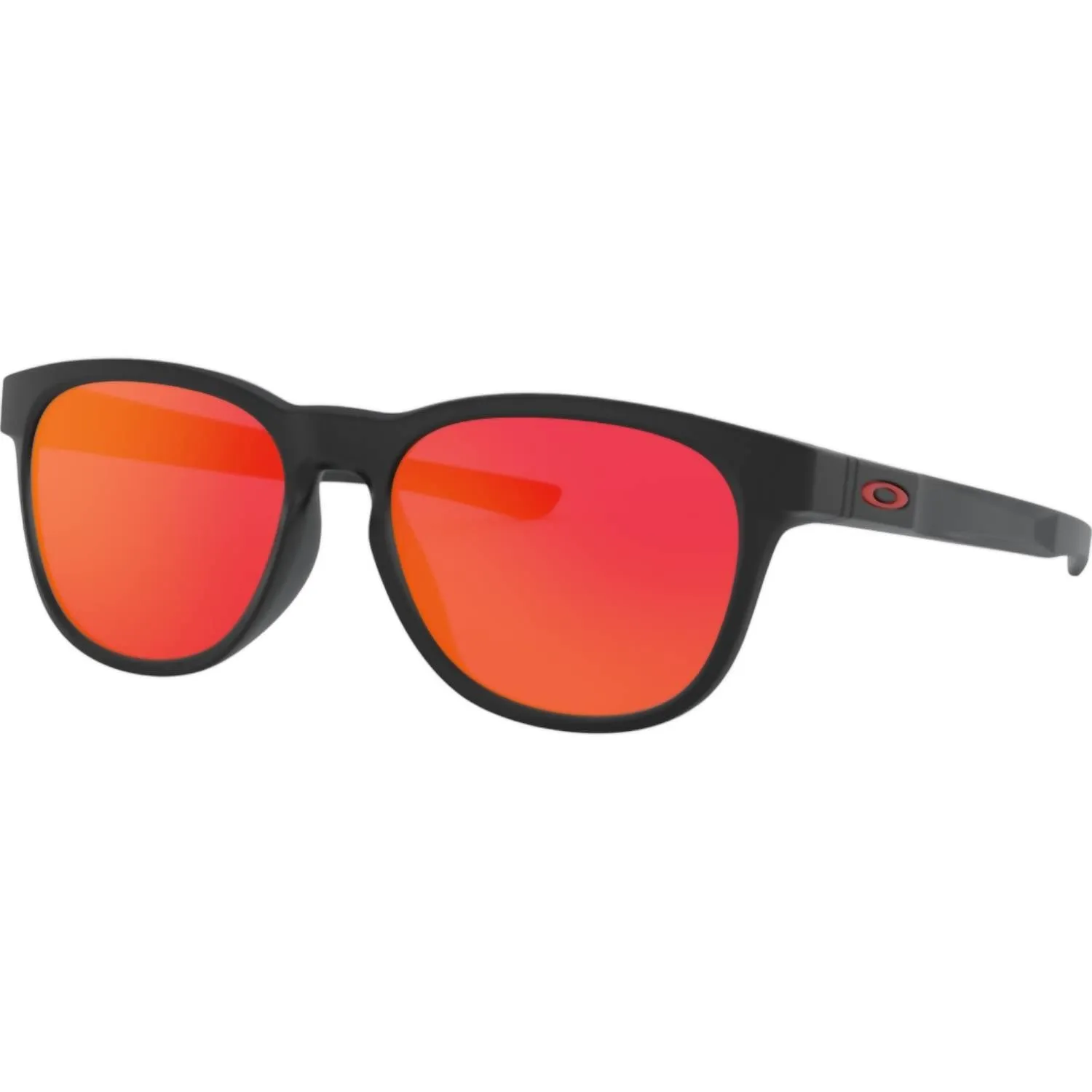 Stringer Sunglasses In Matte Black Ruby Iridium Lenses