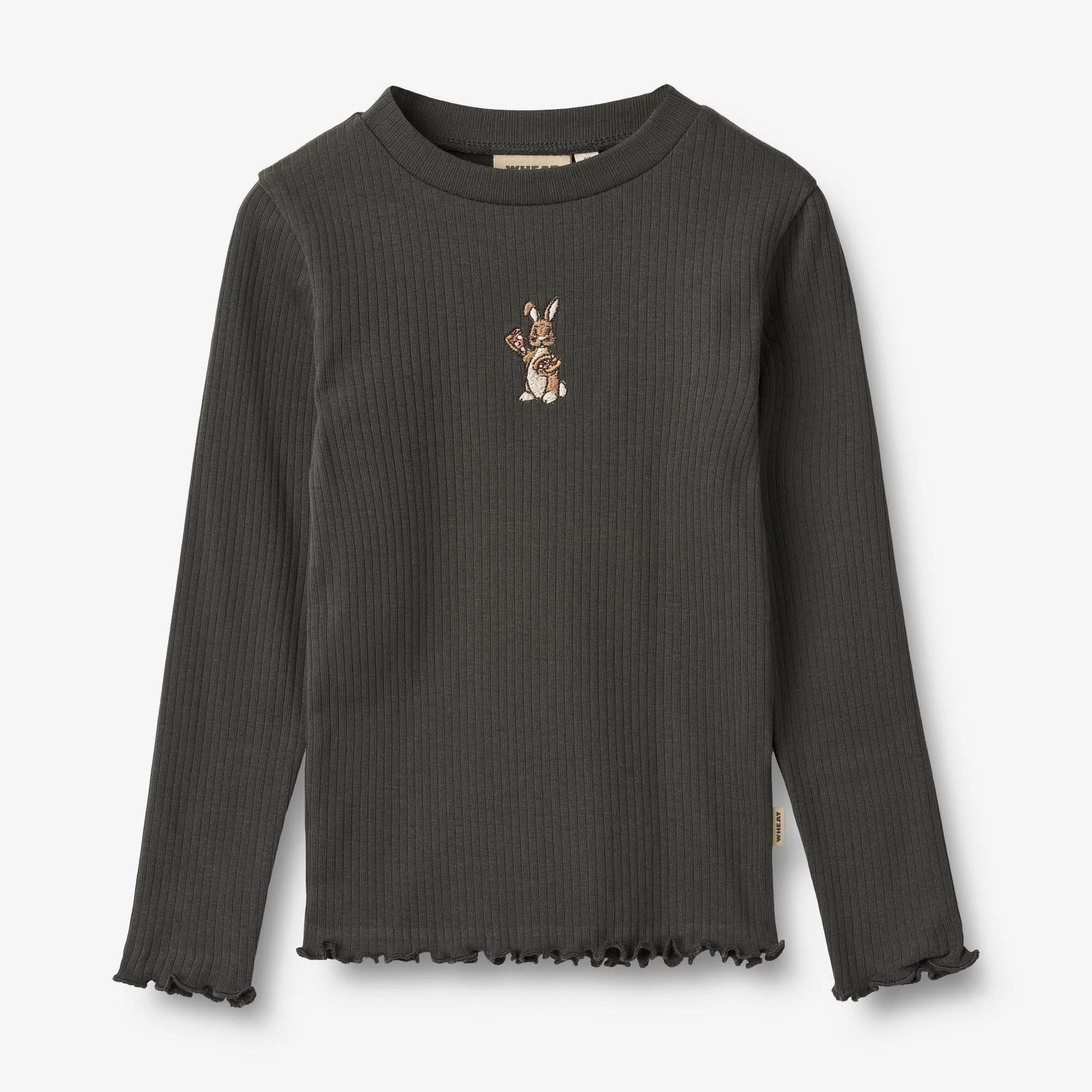 T-Shirt L/S Louann - raven Wheat