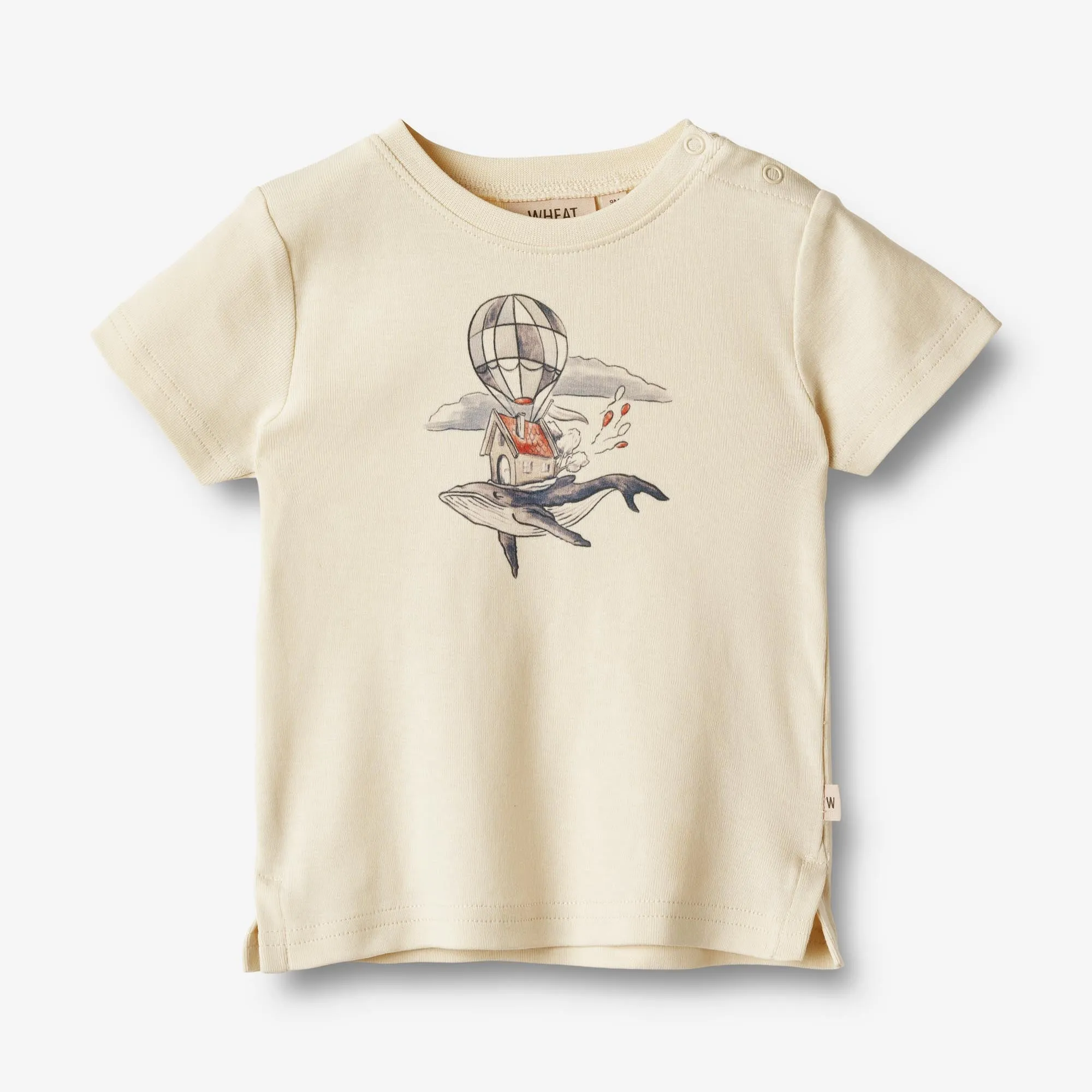 T-Shirt S/S Tobias - shell Wheat