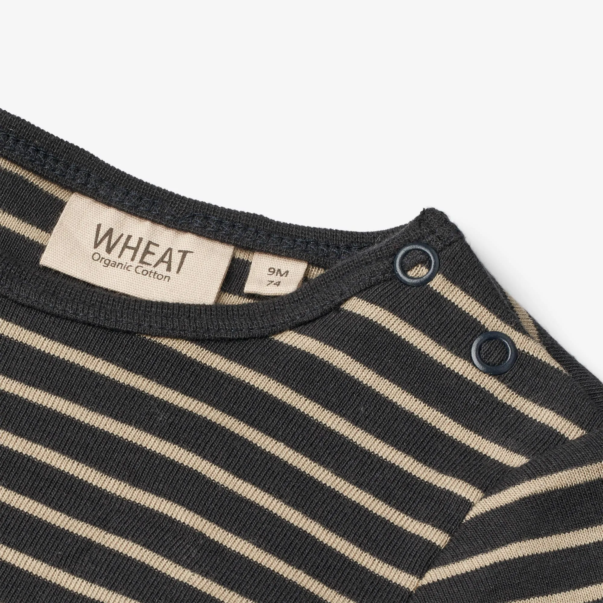 T-Shirt Stig | Baby - navy stripe Wheat