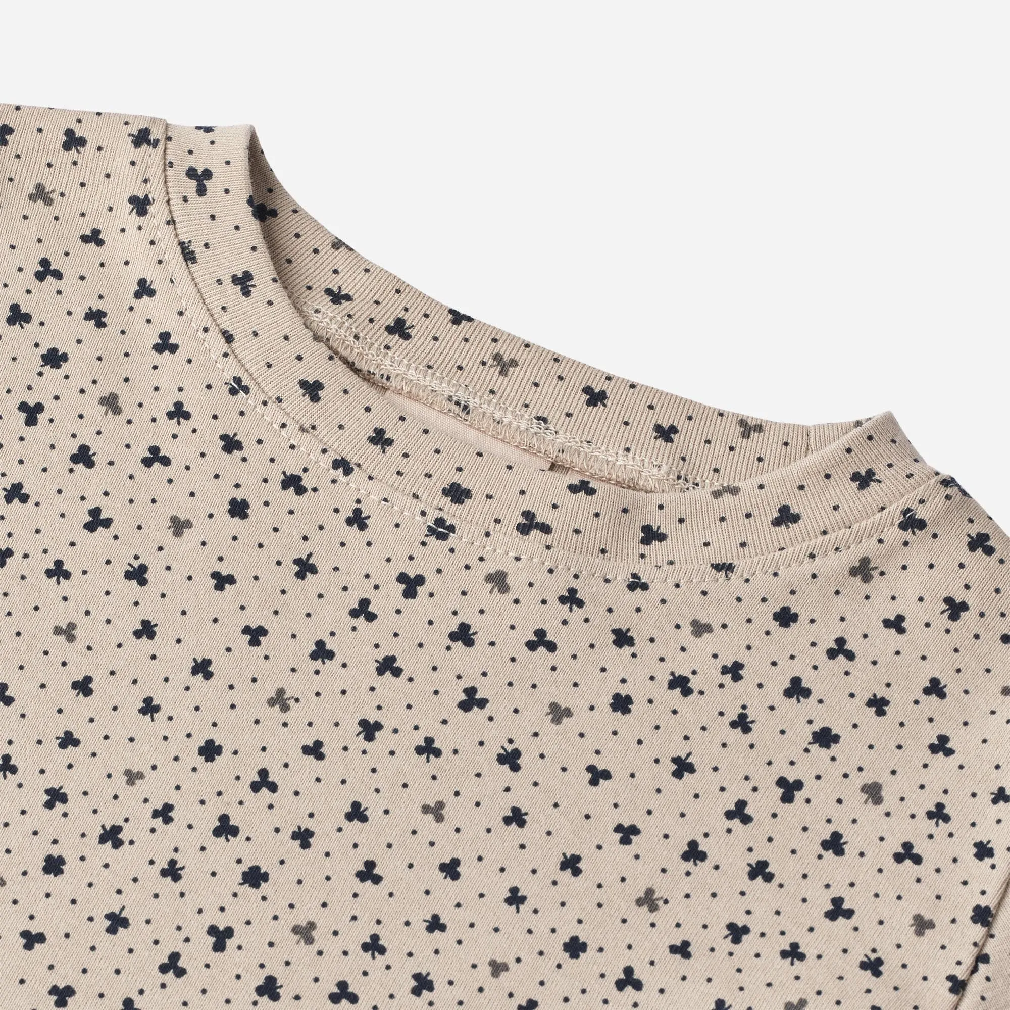 T-Shirt Vesper - soft beige clover Wheat