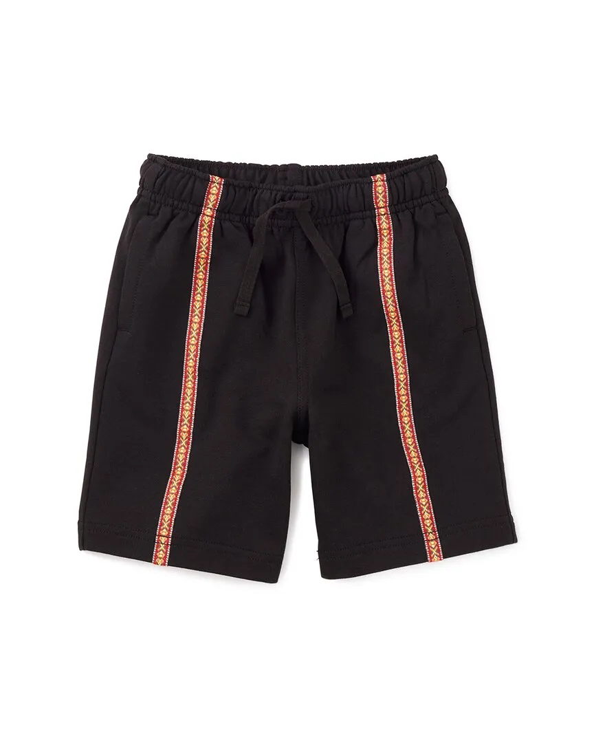 Tea Collection Twill Tape Detail Short