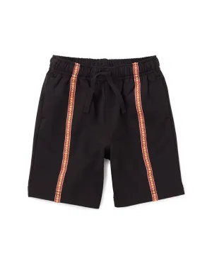 Tea Collection Twill Tape Detail Short