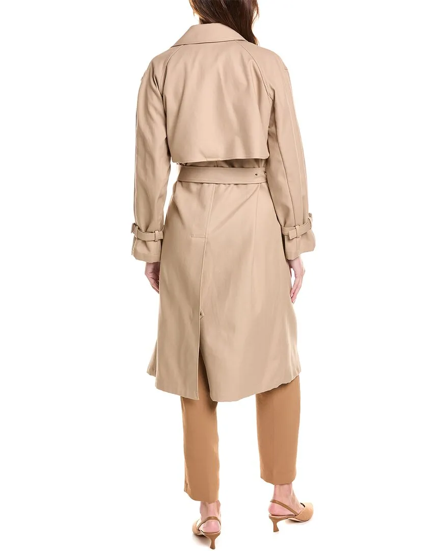 Theory Double-Breasted Trench Coat