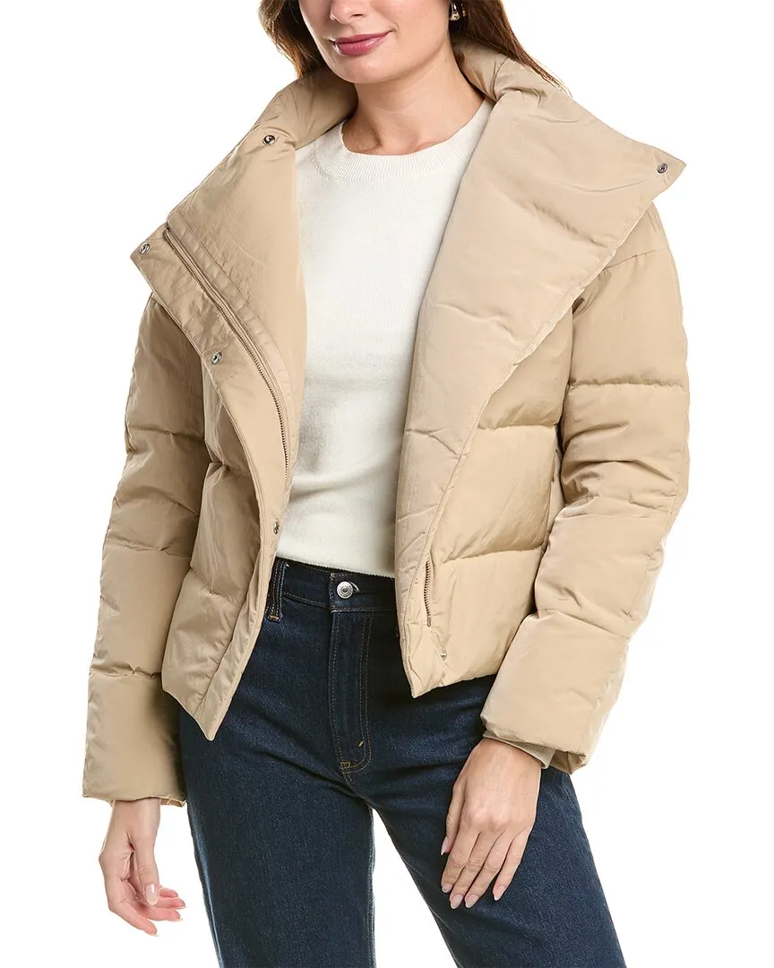 Theory Offset Puffer Coat