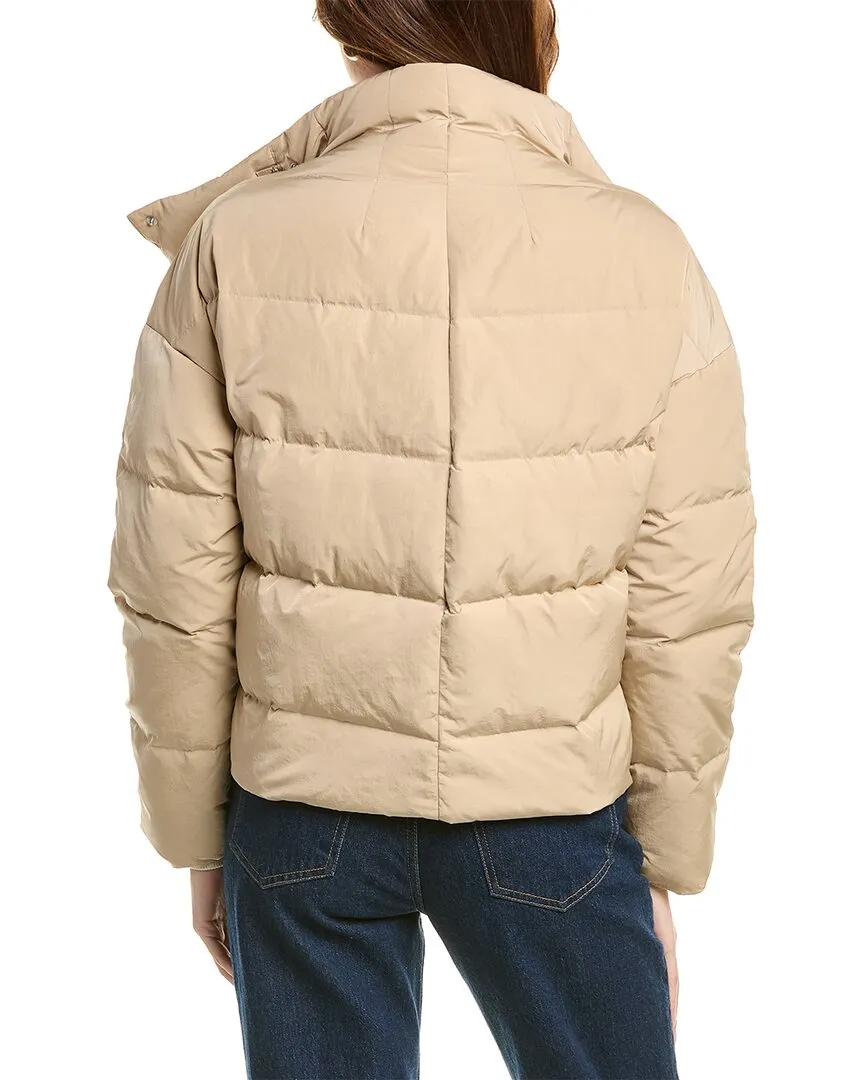 Theory Offset Puffer Coat