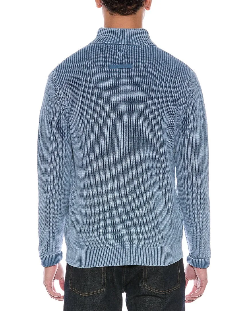tyler böe Mineral Wash Zip Front Jacket