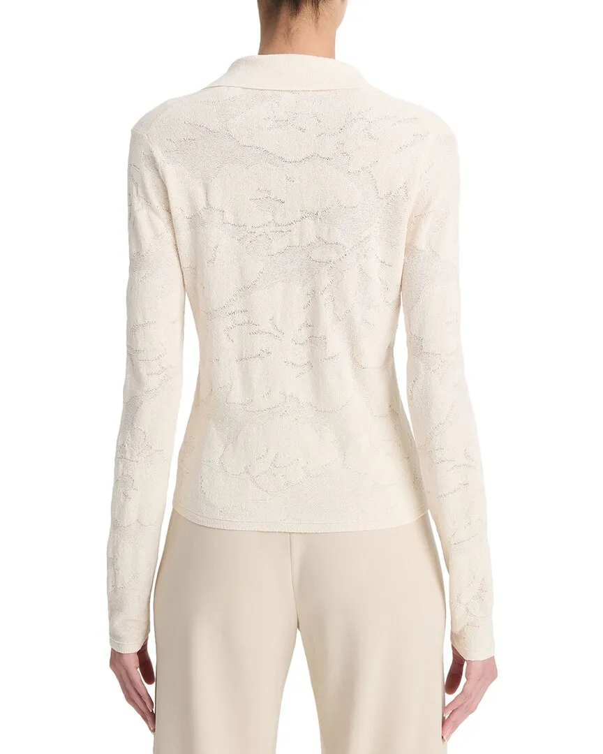 Vince Textured Floral Shirt