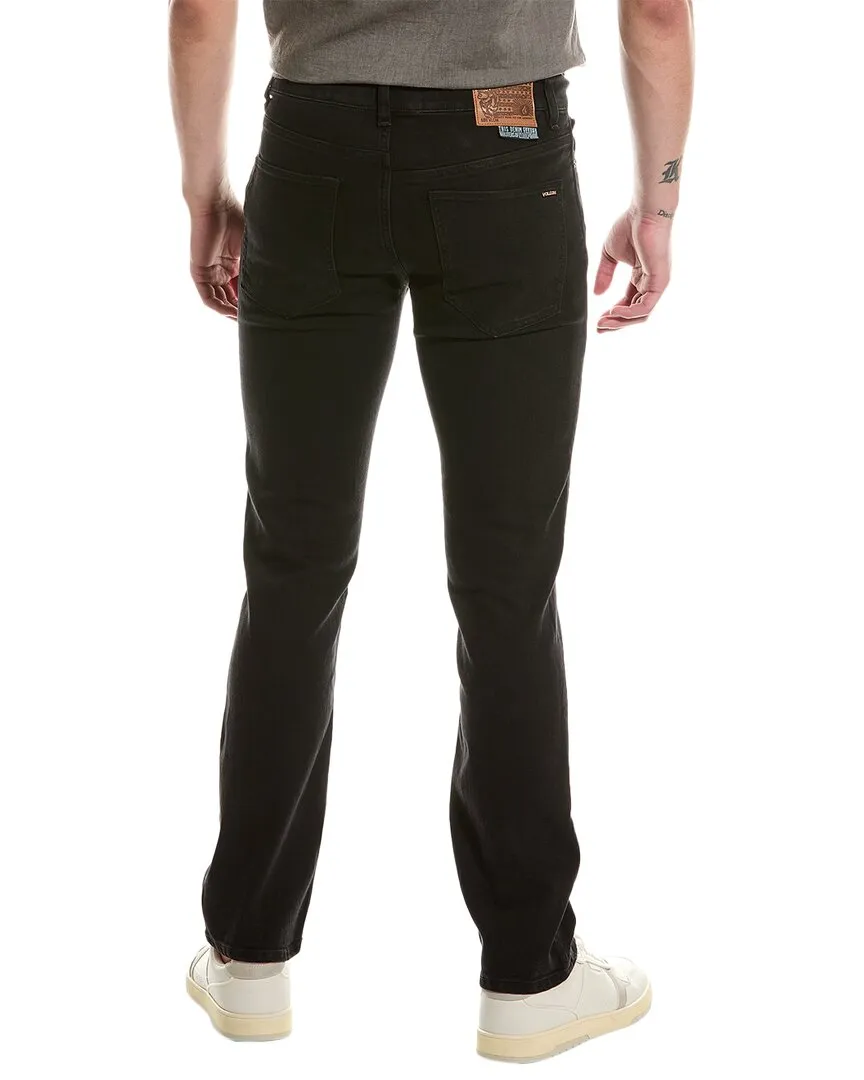 Volcom Solver Black Modern Straight Jean